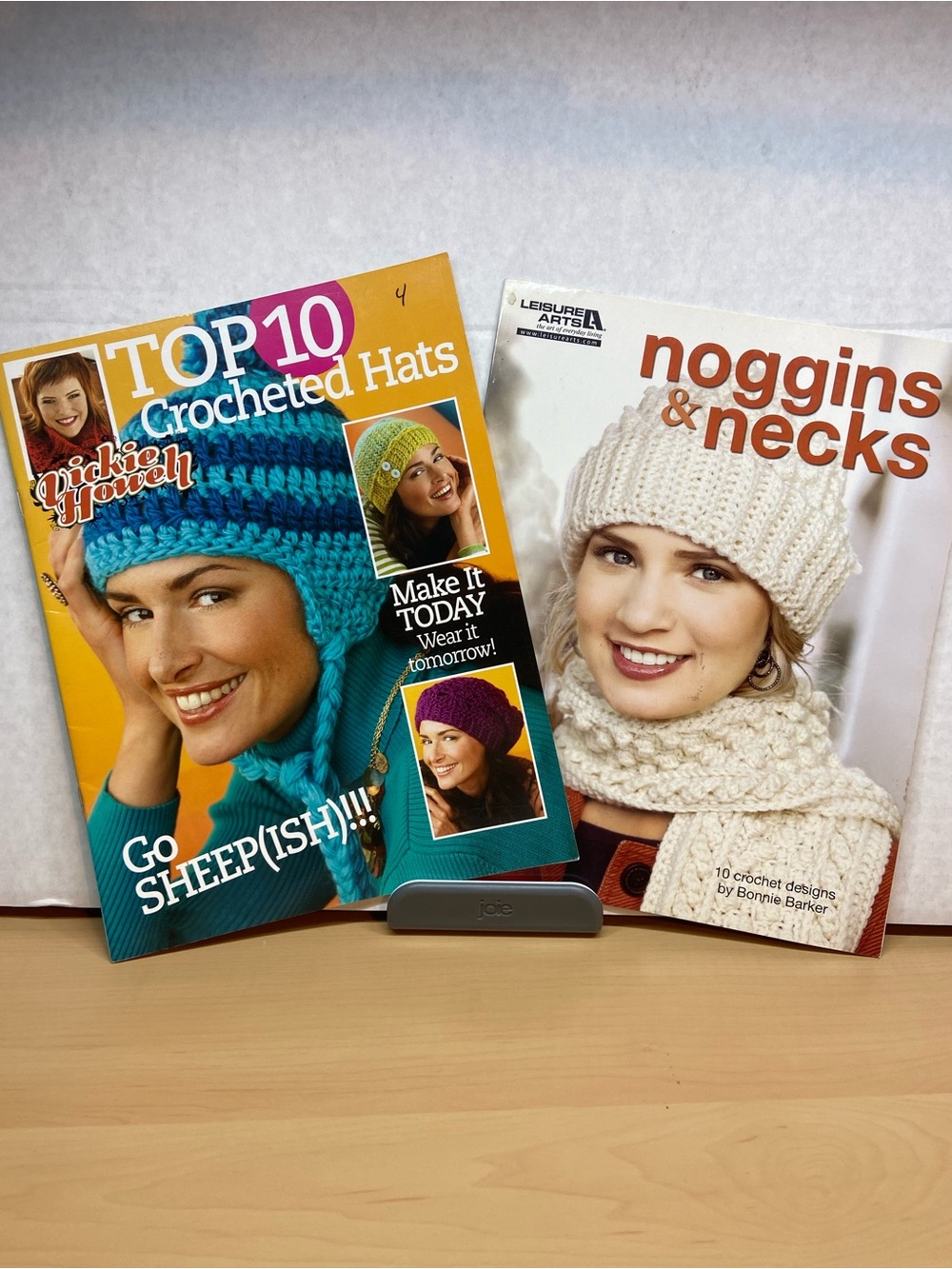 Bundle of Two Crochet hats and Scarves Books